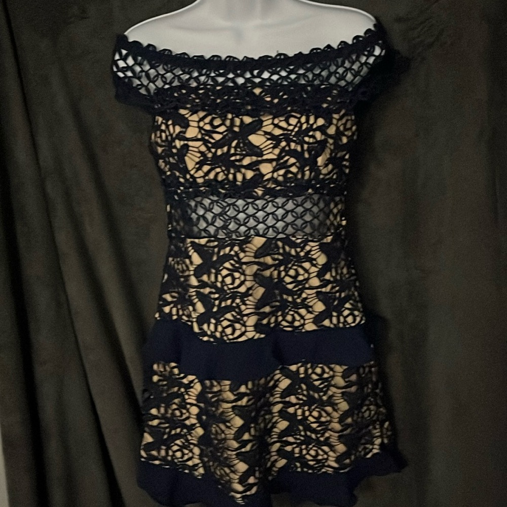 Romeo & Juliet couture navy dress - Picture 1 of 1